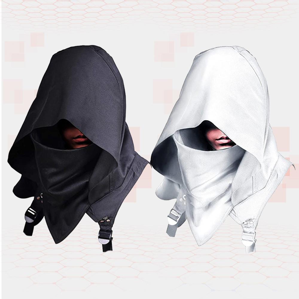 Stylish Unisex Medieval Assassin Inspired Hooded Cloak For Game Character Cosplay