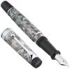 Aurora Fountain F Fine Optima Black Piping Officially Imported Pen, Nib, 996-CGF, Pearl, Type,