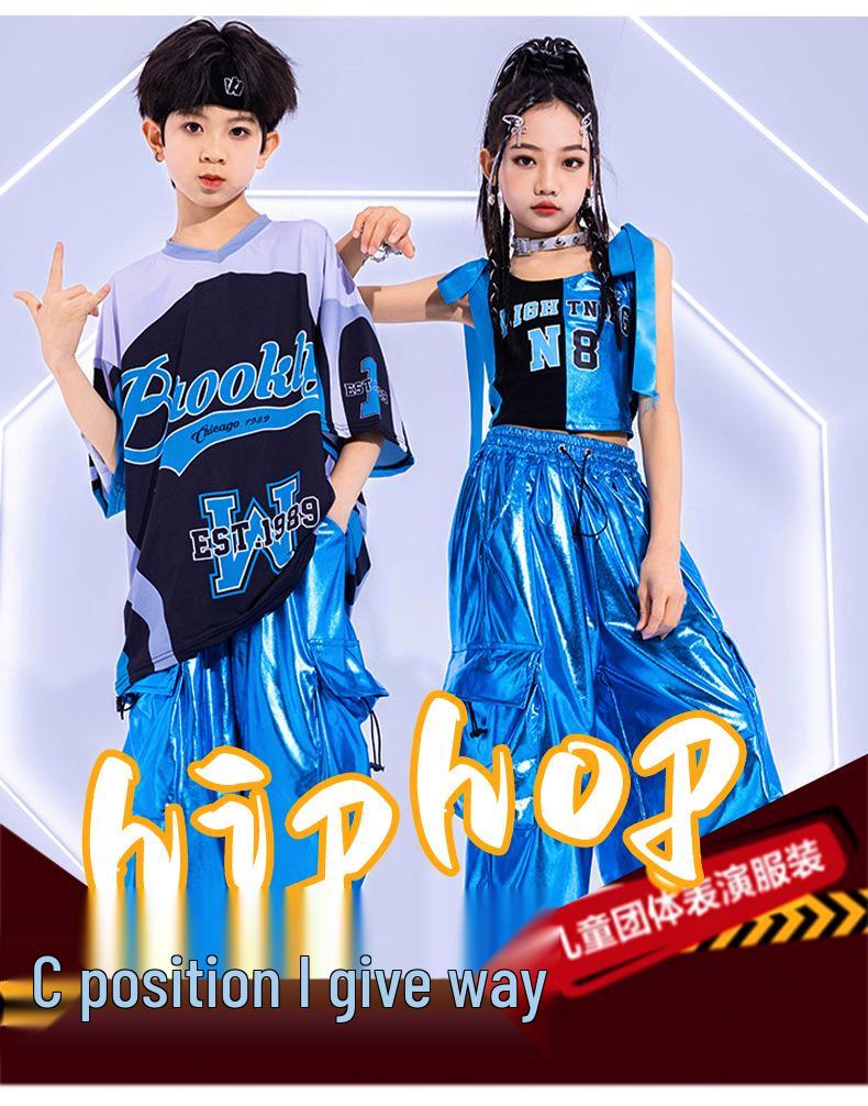 Kids' Hip-Hop Jazz Dance Costume: Trendy Boys' & Girls' Stage Outfit