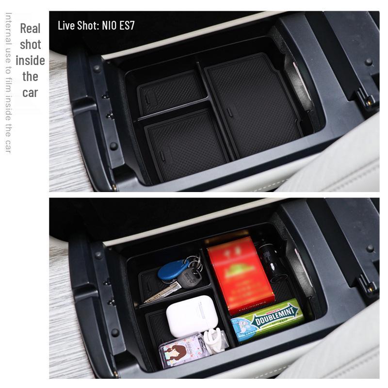 NIO ES7 Armrest Box Storage Organizer for Car Modification