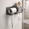Rustproof Hair Dryer Holder Wall Mounted Toilet Paper Holder Durable Bathroom Tissue Holder  Toilet