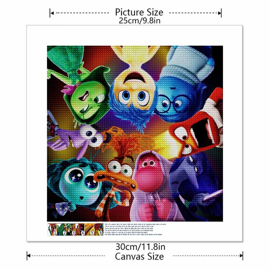 5D DIY Diamond Painting Decorative Inside Out Full Round Drill Scenery Diamond Embroidery Cross Stitch Kits Home Decor Gift