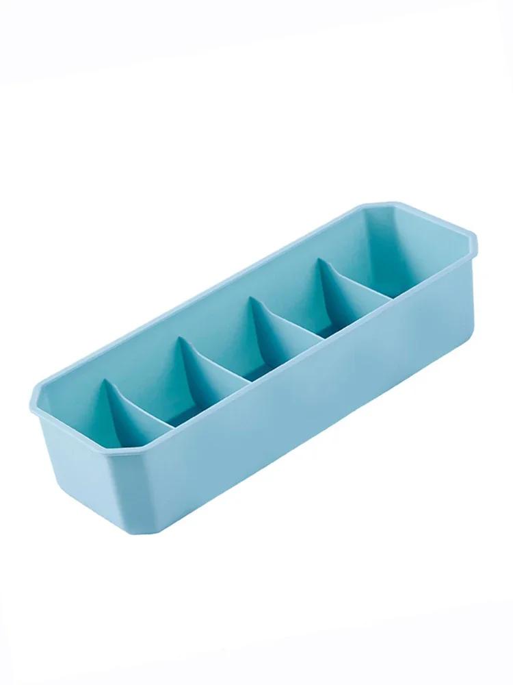 Plastic Stackable Drawers For Wardrobe Things Storage Items Box Grid 5 Desktop Organizer Cosmetics Underwear Baby Clothes Diaper