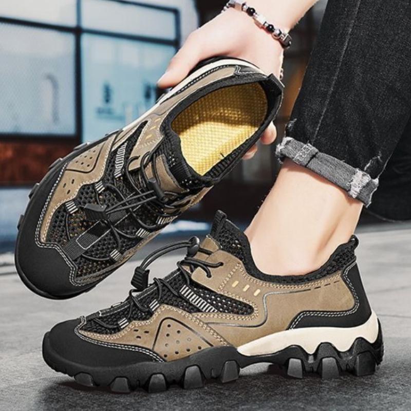 Fashion Outdoor Sports Shoes for Men Mesh Upper Jump Unisex Trend Running Comfortable Korean Man Casual Sneaker Lightweight Trends 2025