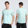 2024 European Men's Quick-Dry Short Sleeve Sports T-Shirt - Summer Fitness & Casual Running Top