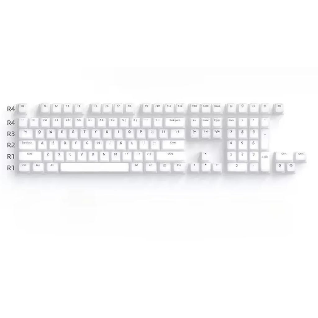 Xiaomi Transluzente Silikon CHERRY Tastenkappen PBT Dopamin Stumm für 21/61/87/104/108 Mechanische Tastaturen