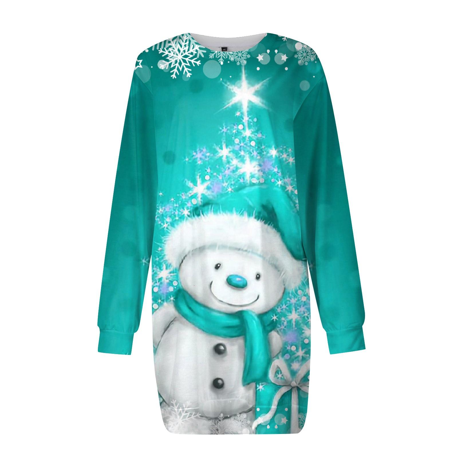 Платье с длинным рукавом для женщин — фото 5