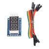 4 Digit Digital Tube Module 74HC595 Driver Adjustable LED Display Module with Jumper 3.3V‑5V