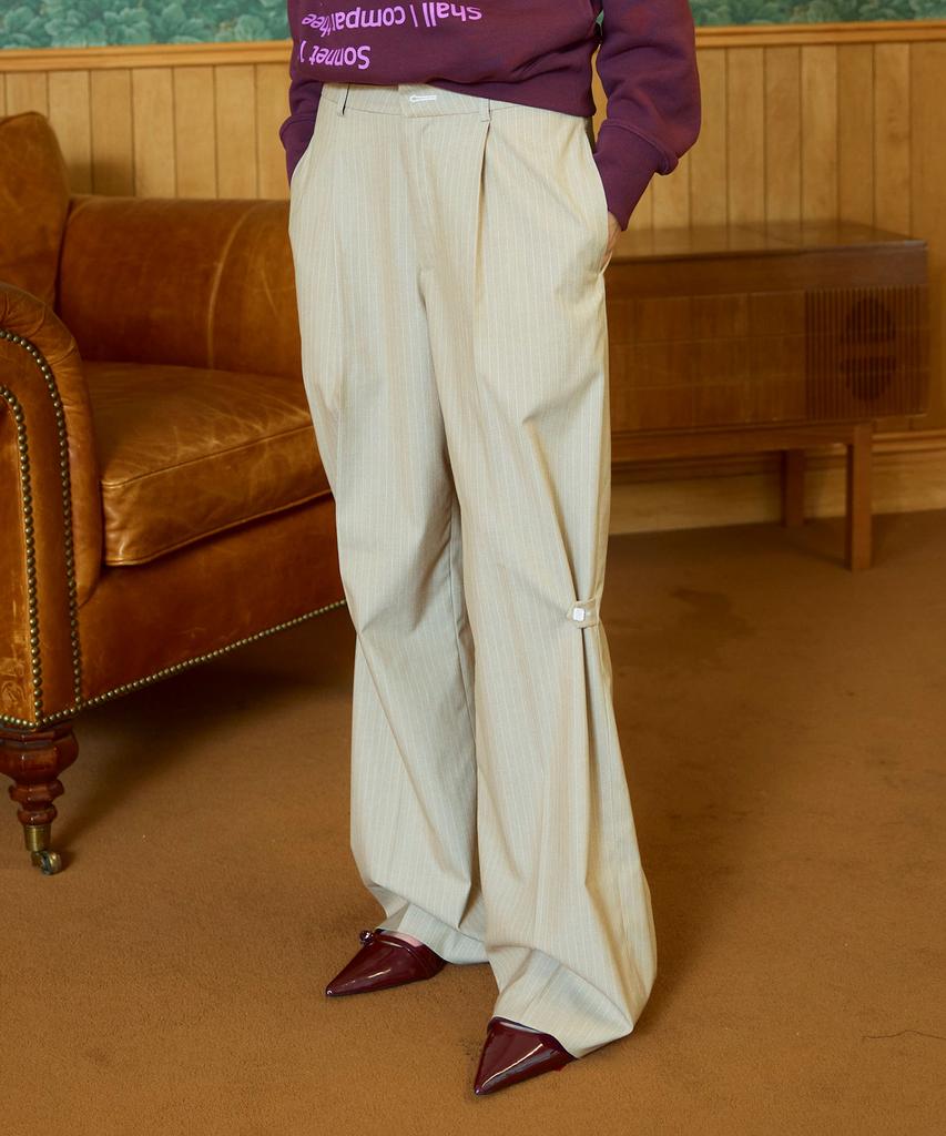 HERETIC Button Trouser / Beige