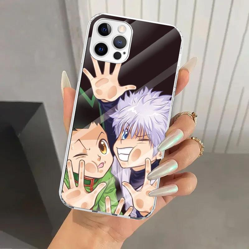 Hunter HXH Anime Phone Case for Iphone 17 Air 16 15 Plus 14 13 Mini 12 11 Pro Max 16E 7 8 SE 2020 Soft Funda Print Shell 17 Air