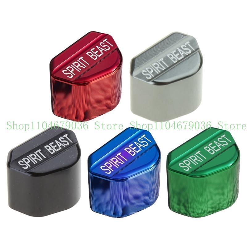Switch Button Aluminum Shell Decor for Motorcycle Electric Vehicle Turn Switch Keycap Accessories