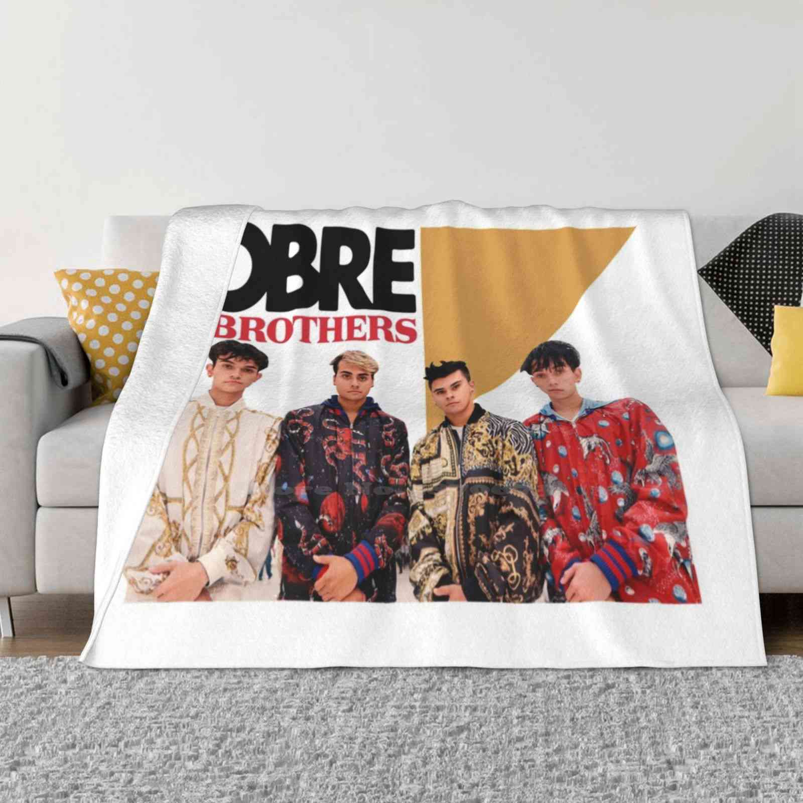 Dobre Brothers New Arrival Fashion Leisure Warm Flannel Blanket Funny Cute Dobre Twins Kids Artistsoninstagram Bhfyp Digitalart 30x40in