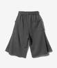 Paensyo 6:19 Cross Geometry 3/4 Sweat Pants - Pigment Black