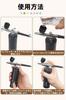 YFFSFDC Rechargeable Airbrush Compressor Handpiece, 0.3mm Nozzle, USB Type-C, Small Airbrush Set for Model Making, Painting, DIY Crafts (Black Set 2)