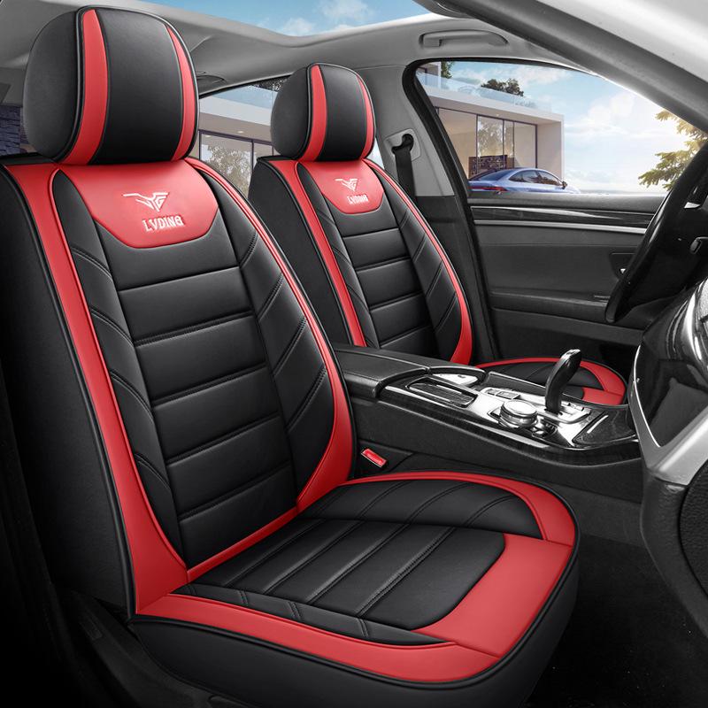 Universal Full Leather Car Seat Cushion Cover for All Seasons
