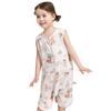 Bamboo Cotton Sleeveless Toddler Sleep Sack With Zipper Breathable Baby Sleeping Bag 1-3 Years