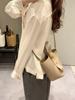 Loe 2024 Mini Pebble Fortune Bucket Handbag - Large Capacity Women's Tote