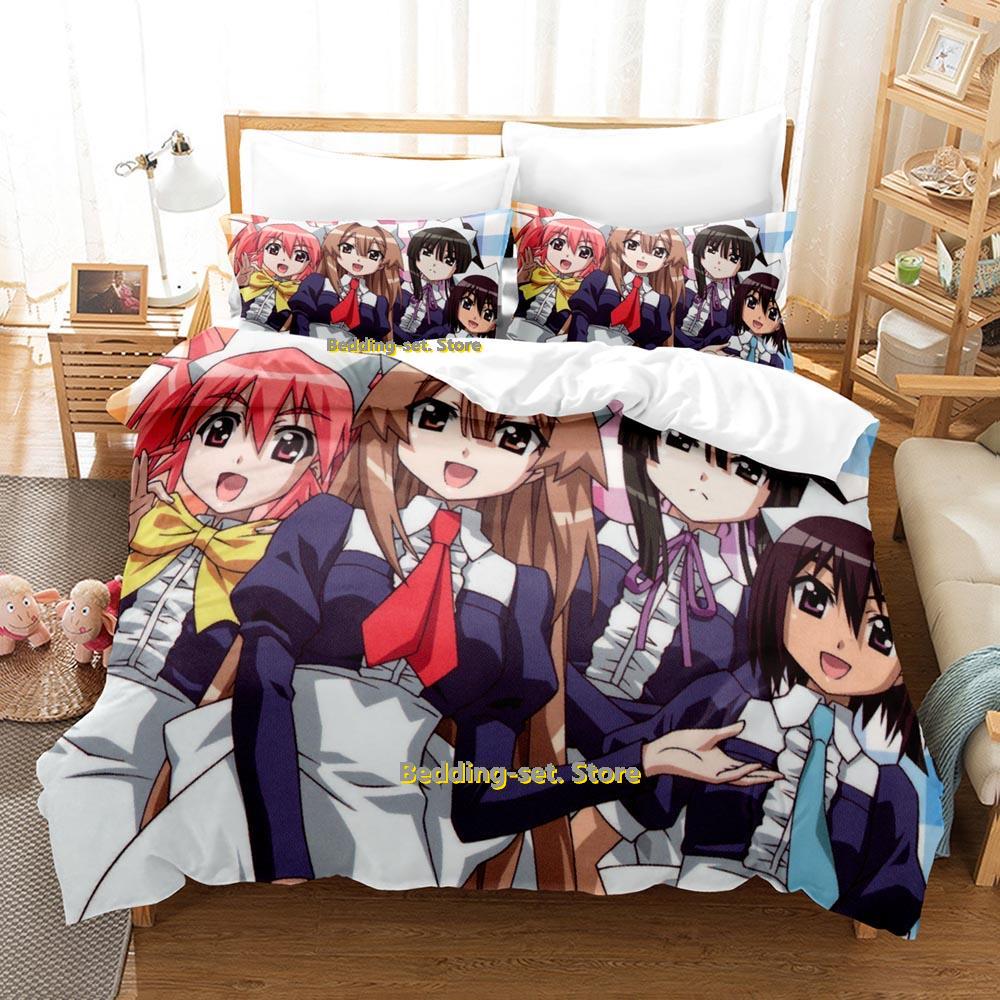 Seto No Hanayome My Bride Is A Mermaid Bedding Set Single Twin Full Queen King Size Bed Set Adult Bedroom Duvetcover Sets Anime