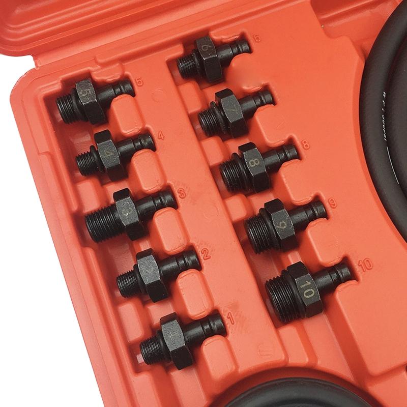 Oil Pressure Tester Kit Professional Oil Pressure Gauge Tool for Engine Diagnostic Test with Hose Adapters & Carry for C