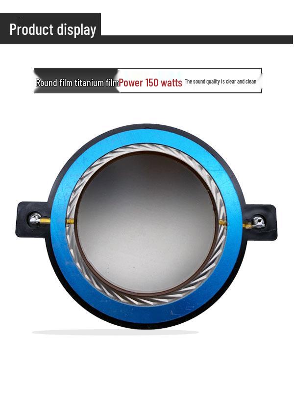 High-Frequency 75-Core 74.5mm Titanium Diaphragm Voice Coil Speaker Accessory - Model 33XT
