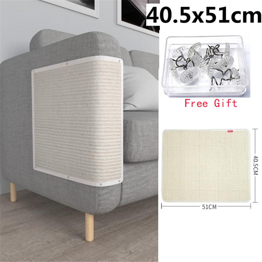 

Коврик для кошачьих когтей Чехол для дивана Защитная мебель Когтеточка Когтеточка Точилка для когтей Когтеточки Кошки Сизаль