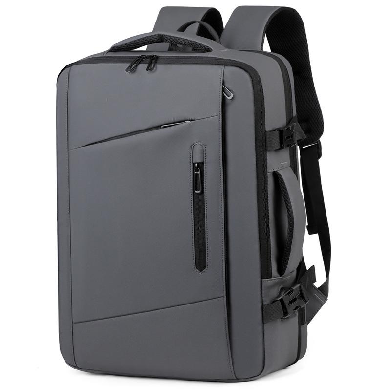 Schoolbag Large Capacity Men's Business Backpack Expandable Travel Computer Bag Explosive Multifunctional Commuter Backpack