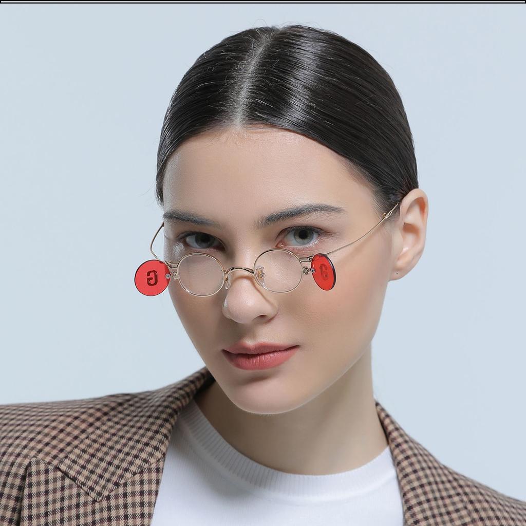 Buy Personalized Small Frame Sunglasses Y2k Women FlipUp Polarised Sun