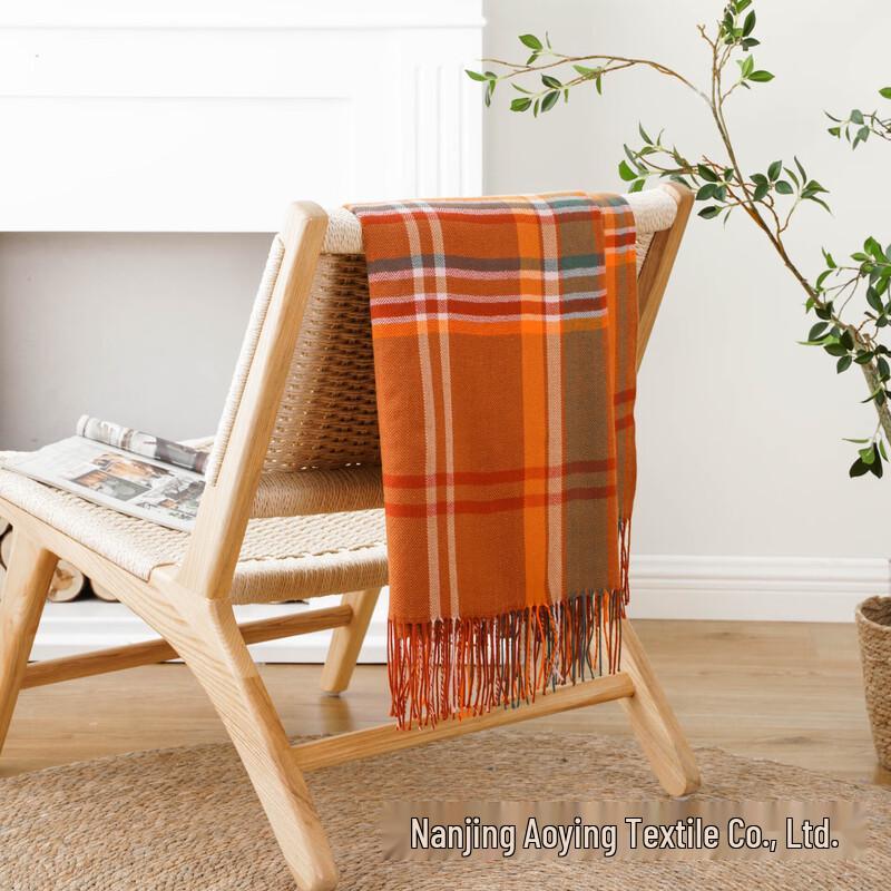 

GPPNKC Nordic Faux Cashmere Throw Blanket