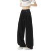 Summer new Lyocell Tencel casual pants refreshing and breathable loose wide-leg pants thin cotton and linen long pants