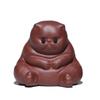 Small Cat Tea Pet Cute Animal Figurines Interesting Purple Clay Cat  Household