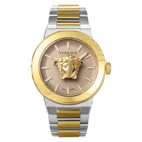 Versace Men's Yellow Gold Casual Watch, Medusa Infinite VE7E00423