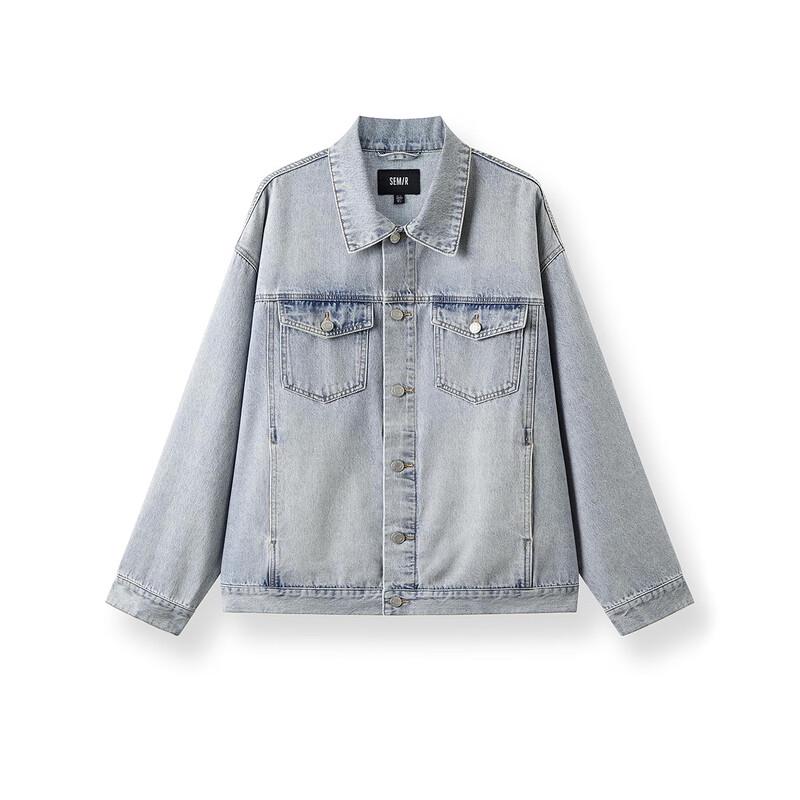 Semir Men's Retro Loose Fit Denim Jacket
