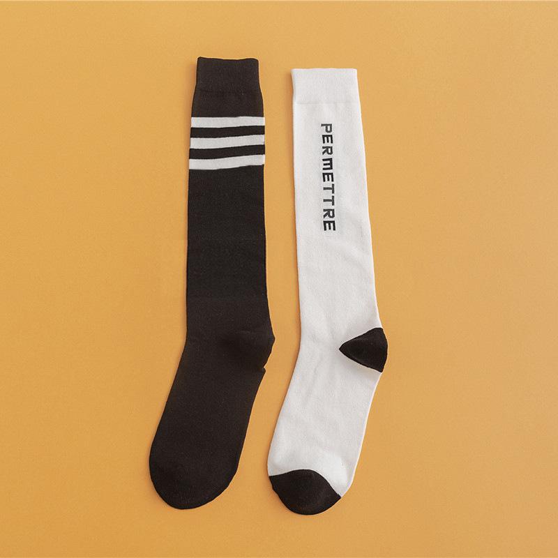 Chaussettes de Yoga Longues Version AB Chaussettes pour Mollet Canard Mandarin Chaussettes Hautes pour Femmes Fitness Running Mollet Chaussettes de Danse