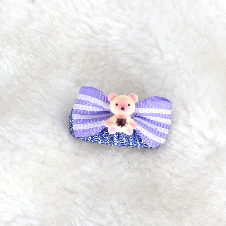 Yorkshire Terrier & Maltese Bow Hair Clip, Ideal for Dogs & Cats.