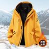 2025 Men's Daily Short  Jacket Fleece-Lined WindproofWarm Thickened Coat