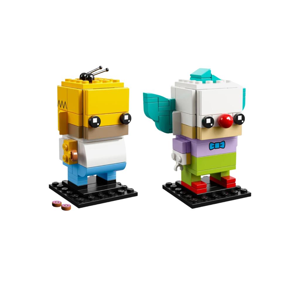 Lego Brickheadz Homer Simpson & Krusty the Clown