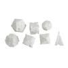 7Pcs/Set Cheese Dice D4/6/8/10/12/20 Multi-side Gaming Dice Adults Family Night Party Polyhedral Dice Board Game Essentials