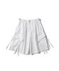 Eonibeu Cargo Wide Bermuda Pants White