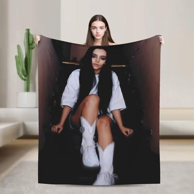 Jessie Murph Hysteria Tour 2025 Blanket Quality Warm  Throw Blanket Spring Kids Adult Bedroom Street Trend Bedspread