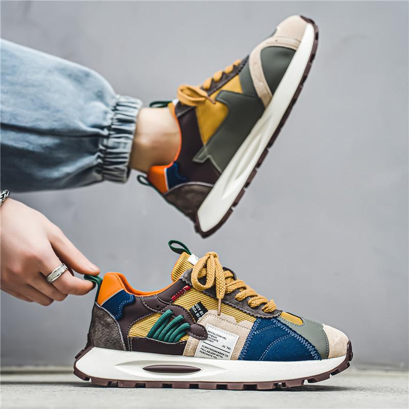Four Seasons Fashion Sneakers Men Casual Shoes Comfortable Low-Cut Men's Designer Shoes Platform Sneakers Man Zapatillas Hombre