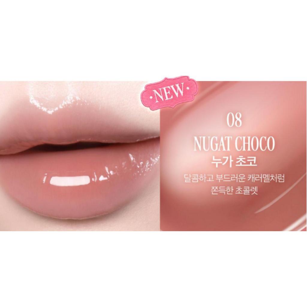 Clio Glaze Lip Serum 8g (8 Colors)(+Keyring)