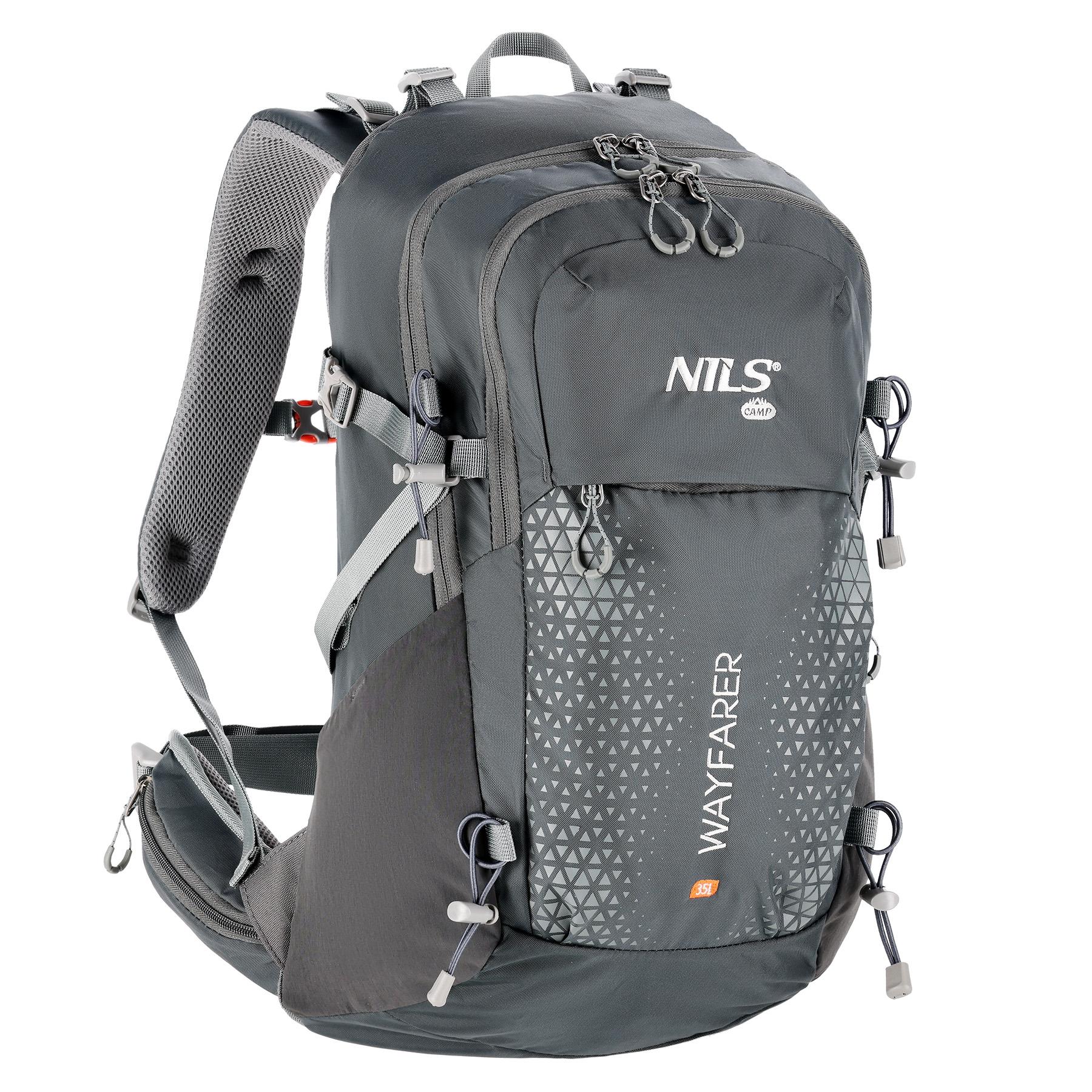 Nc1925 Tūrisma mugursoma Pelēka Wayfarer 35L