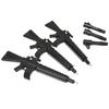 3 Pcs Cute Funny Kawaii Pens Canetas Rollerball Pen School Supplies Papelaria Creative Gun Shape Gel Pen Stationery