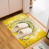 Nassr Football Club Crest Printed Office Carpet Chair Cushion  Entryway Rug, Rugs for Living Room, Bedroom Christmas gifts