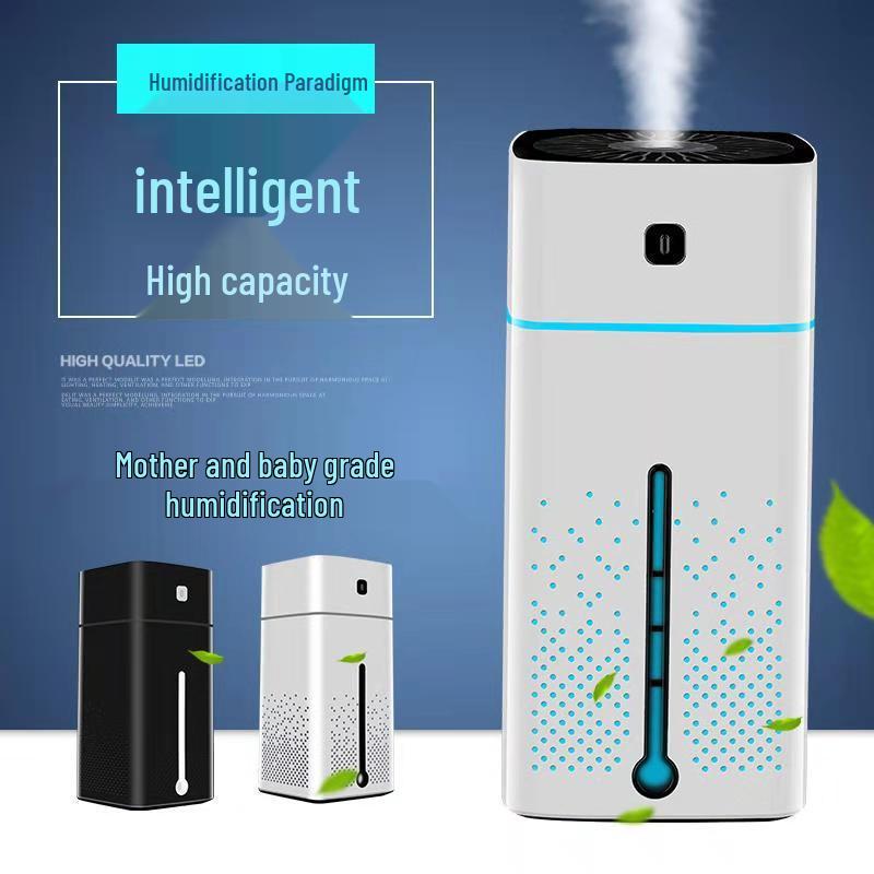 Large Capacity USB Humidifier & Silent Aromatherapy Air Purifier for Home and Bedroom
