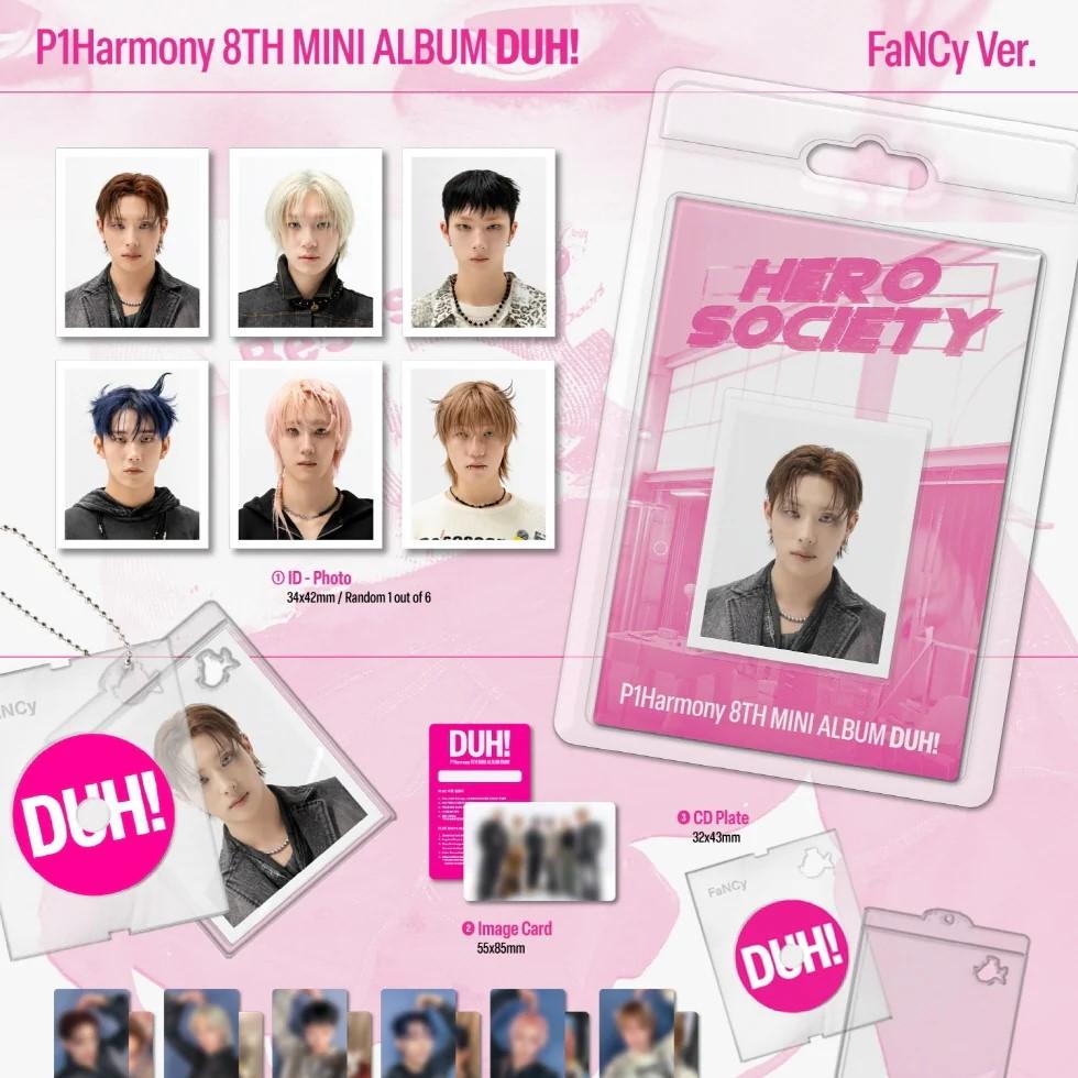 P1Harmony [DUH!] 8th Mini Album FaNCy