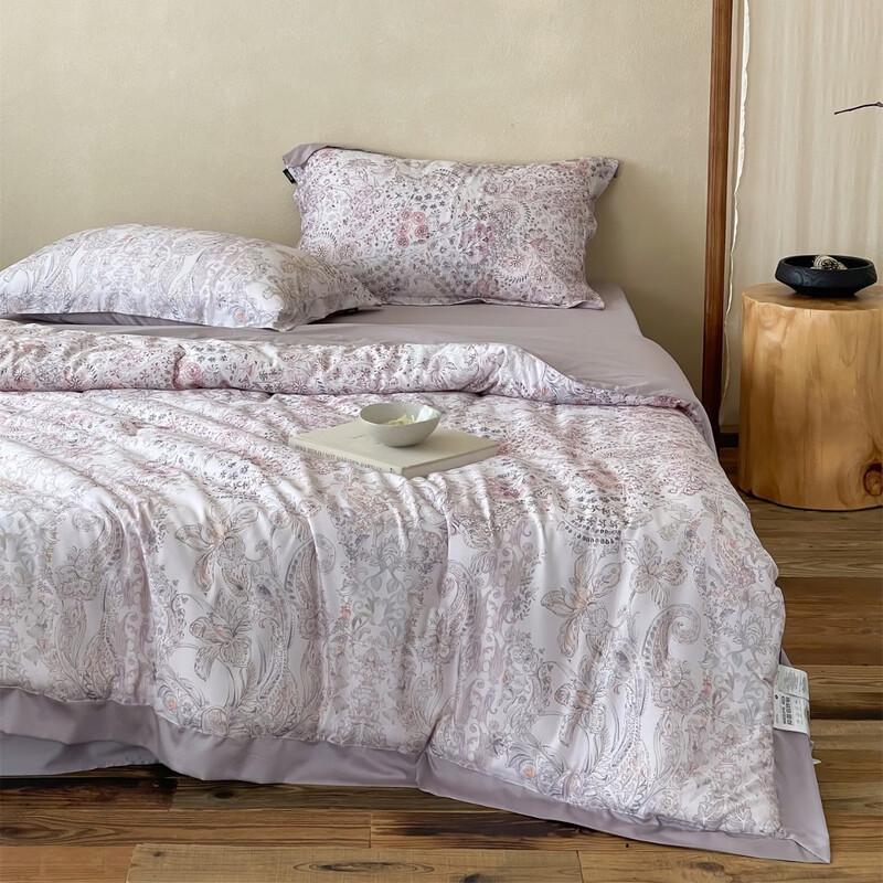 LISM Tencel Cotton Brushed Printed All-Season Bedding Set