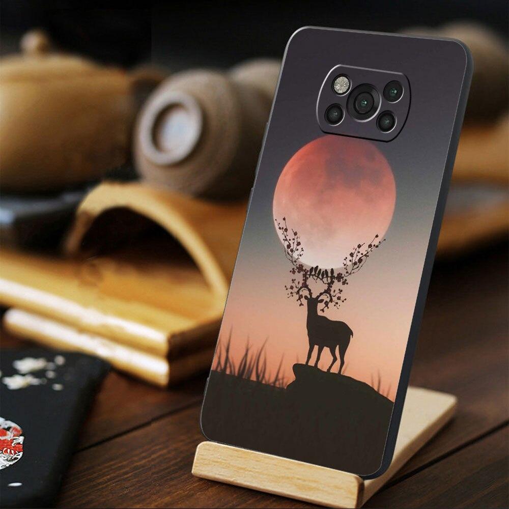 Funda pentru telefon pentru Xiaomi POCO F4 GT MI 11 lite 9T X4 X3 NFC M3 M4 Pro 5G 11T F3 10T Camo pentru vânătoare de căprioare