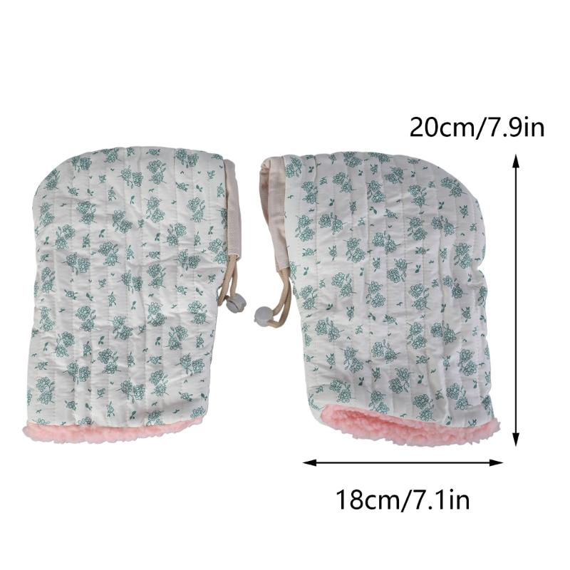 1 Paio di Guanti Morbidi Foderati per Monopattino da Bambino Invernali Caldi Manopole Guanti per Bicicletta Equilibrio Bambini Antigelo Manicotti da Equitazione