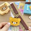 Creative Cartoon Little Bear Notebook Straps Kawaii Adjustable Elastic Loose-Leaf Notebook Band Binding Rope Binder Strap
